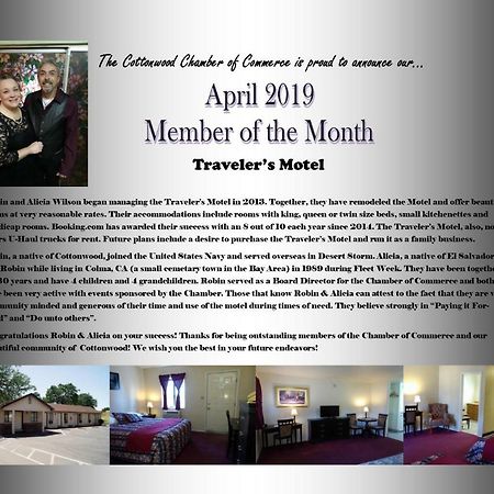 Travelers Motel Cottonwood Dış mekan fotoğraf